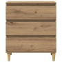 vidaXL Sideboard Artisan-Eiche 60x35x70 cm Holzwerkstoff 856481_4
