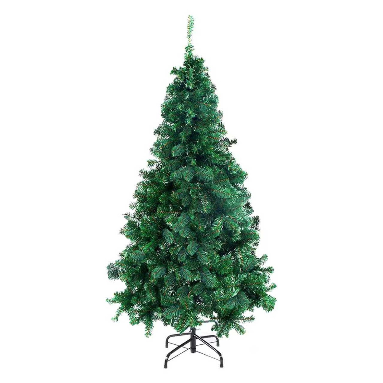 Costway Künstlicher Weihnachtsbaum 150cm 350 PVC Zweige & Klappsystem