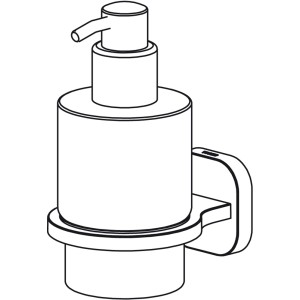 Tiger Seifenspender Ramos Chrom für die Wandmontage, aus Edelstahl.
