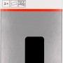 Bosch Schleiftellerschoner Pad, 93x186mm, 2 Stück. Zubehör für Multischleifer.