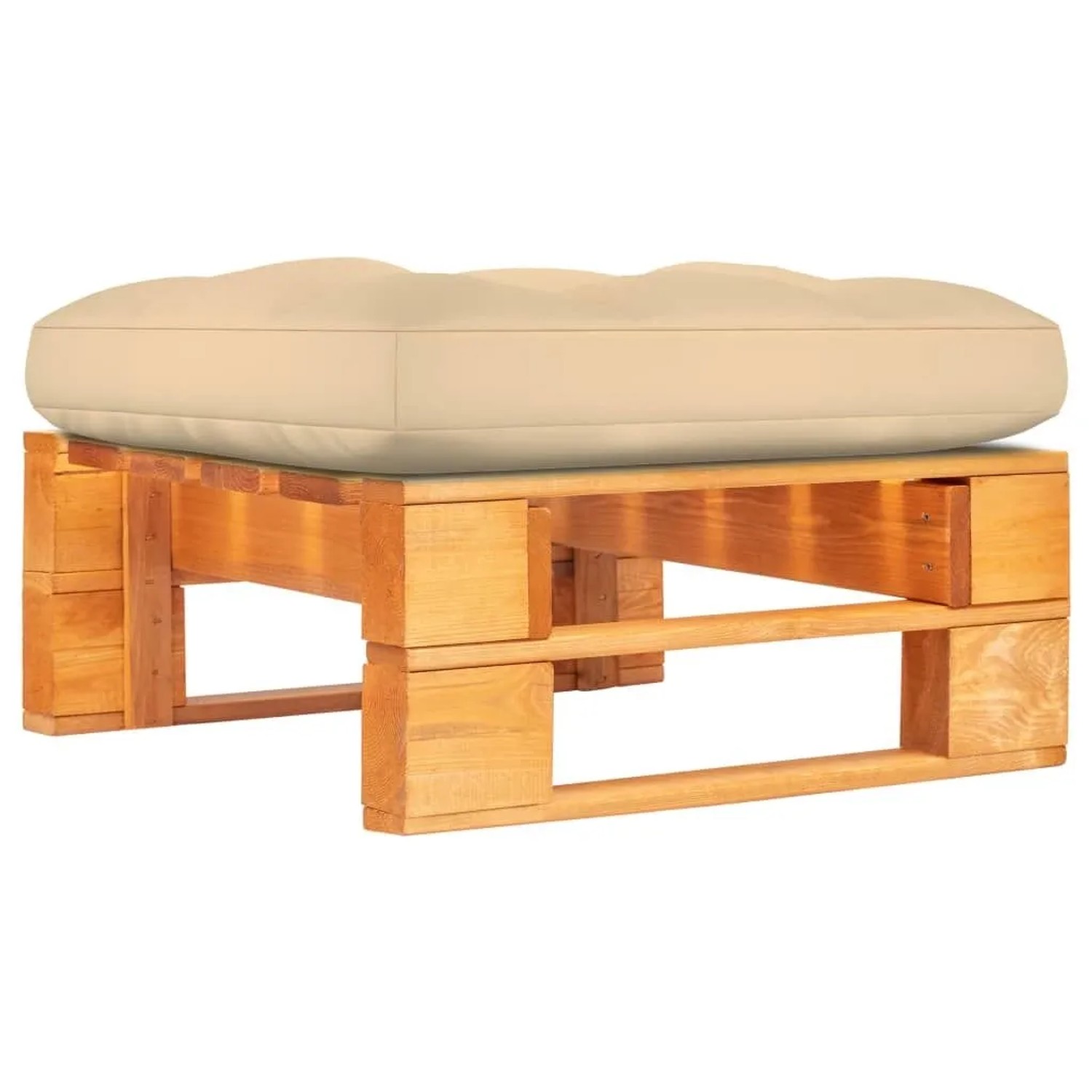 vidaXL Garten-Palettenhocker Honigbraun Imprägniertes Kiefernholz 3066448