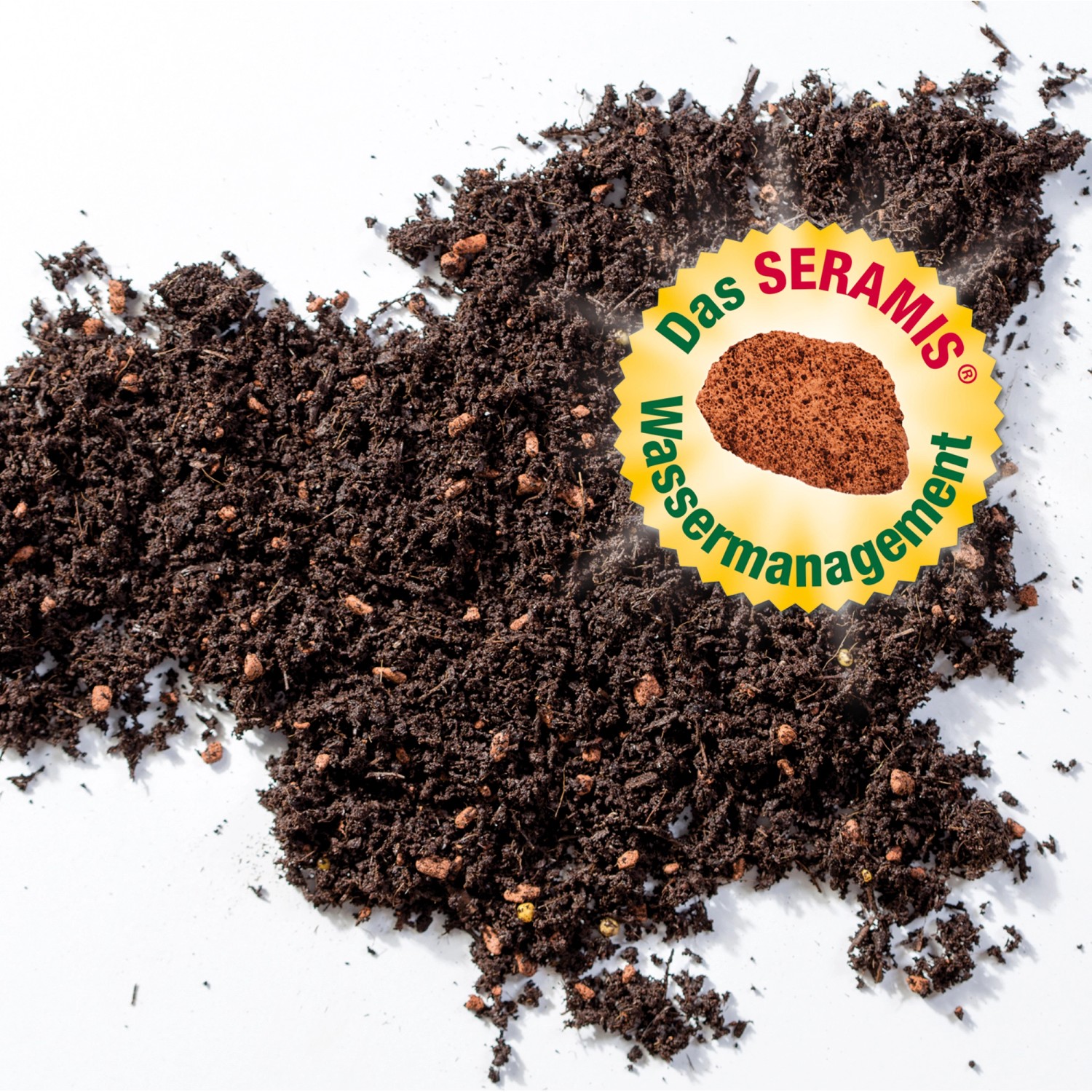 Seramis Bioerde für Gemüse und Hochbeete, torffrei, 40 l. Ideal für Tomaten und andere Nutzpflanzen.