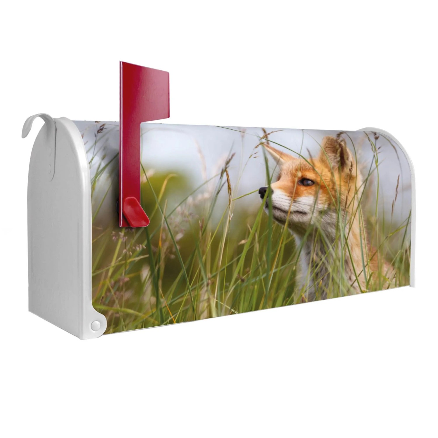 Banjado Amerikanischer Briefkasten Weiß 48x22x16cm US Mailbox Letterbox Pos günstig online kaufen
