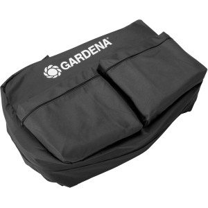Gardena Aufbewahrungstasche für Mähroboter, Zubehör-Tasche in Schwarz mit Logo.