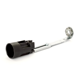 Verstellbare Orion Lightstyle Fassung E14 für Lampen/Leuchten mit Kerzenhülsen (80-100mm).
