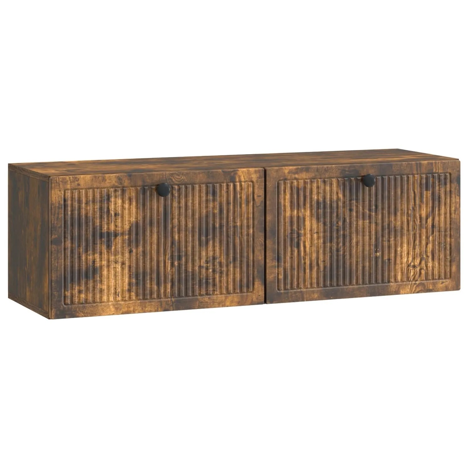 vidaXL Wandmontierter TV-Schrank Geräucherte Eiche 98 x 31 x 30 cm 898050