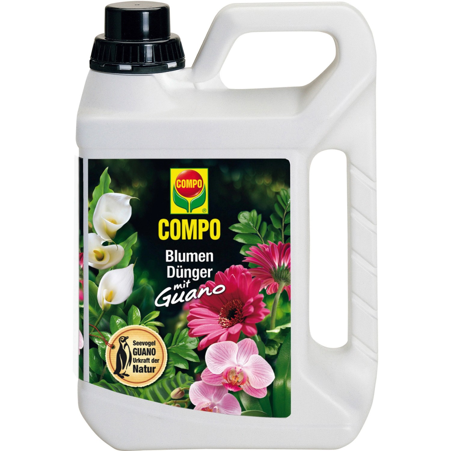 Compo Blumendünger mit Guano 2,5 l