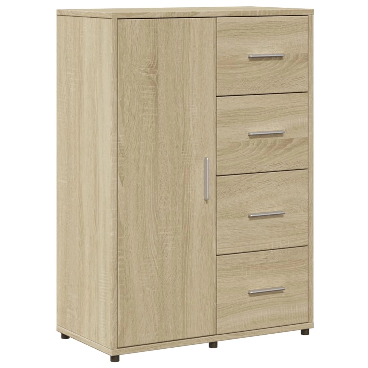 vidaXL Sideboard Sonoma-Eiche 60x31x84 cm Holzwerkstoff 840508 günstig online kaufen