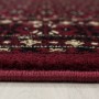 Detailansicht: Roter Ayyildiz Orientteppich Marrakesh mit orientalischem Muster.