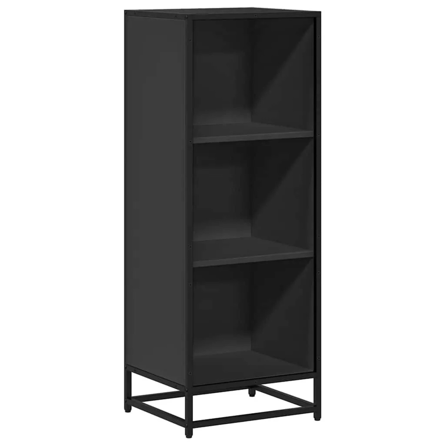 vidaXL Bücherregal Schwarz 40x35x107,5 cm Holzwerkstoff 849109 günstig online kaufen