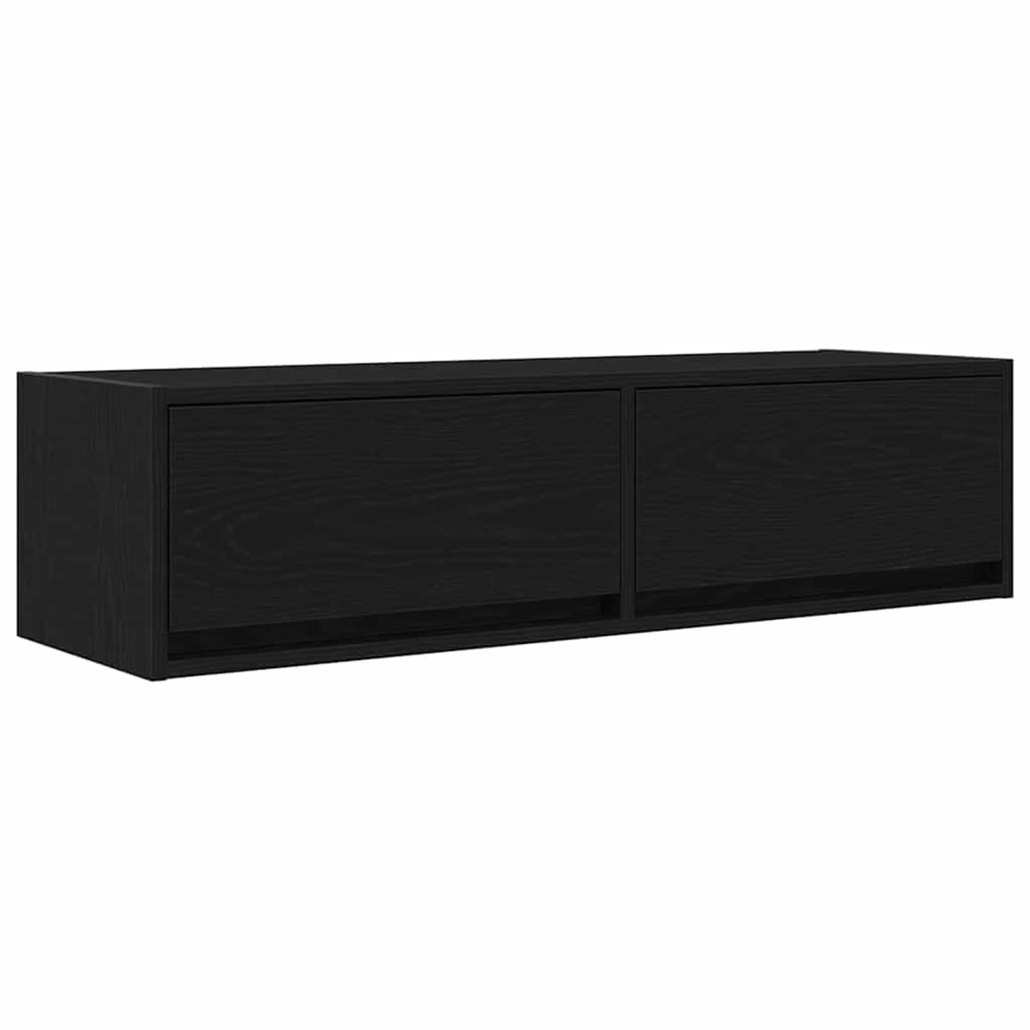 vidaXL TV-Schrank Schwarze Eiche 100 x 31 x 25,5 cm Holzwerkstoff 861527 günstig online kaufen