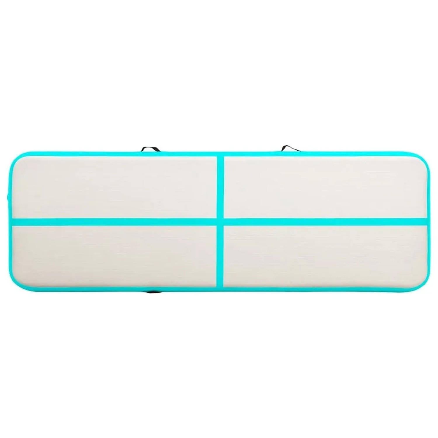 vidaXL Aufblasbare Gymnastikmatte mit Pumpe 300x100x20 cm PVC Grün 92678_4