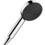 Hansgrohe Pulsify S Handbrause, Chrom, 1 Strahlart EcoSmart+: Brausekopf mit PowderRain Strahl.
