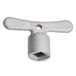 Kirchhoff Vierkant-Steckschlüssel, 6 mm, Chrom für Steckschlüssel-Oberteile.