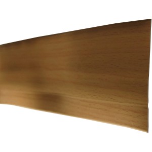 Selbstklebender Knickwinkel aus Buche, 48x13mm, 25m Länge.