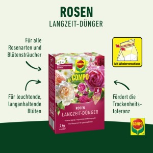 Compo Rosen Langzeit-Dünger 2 kg