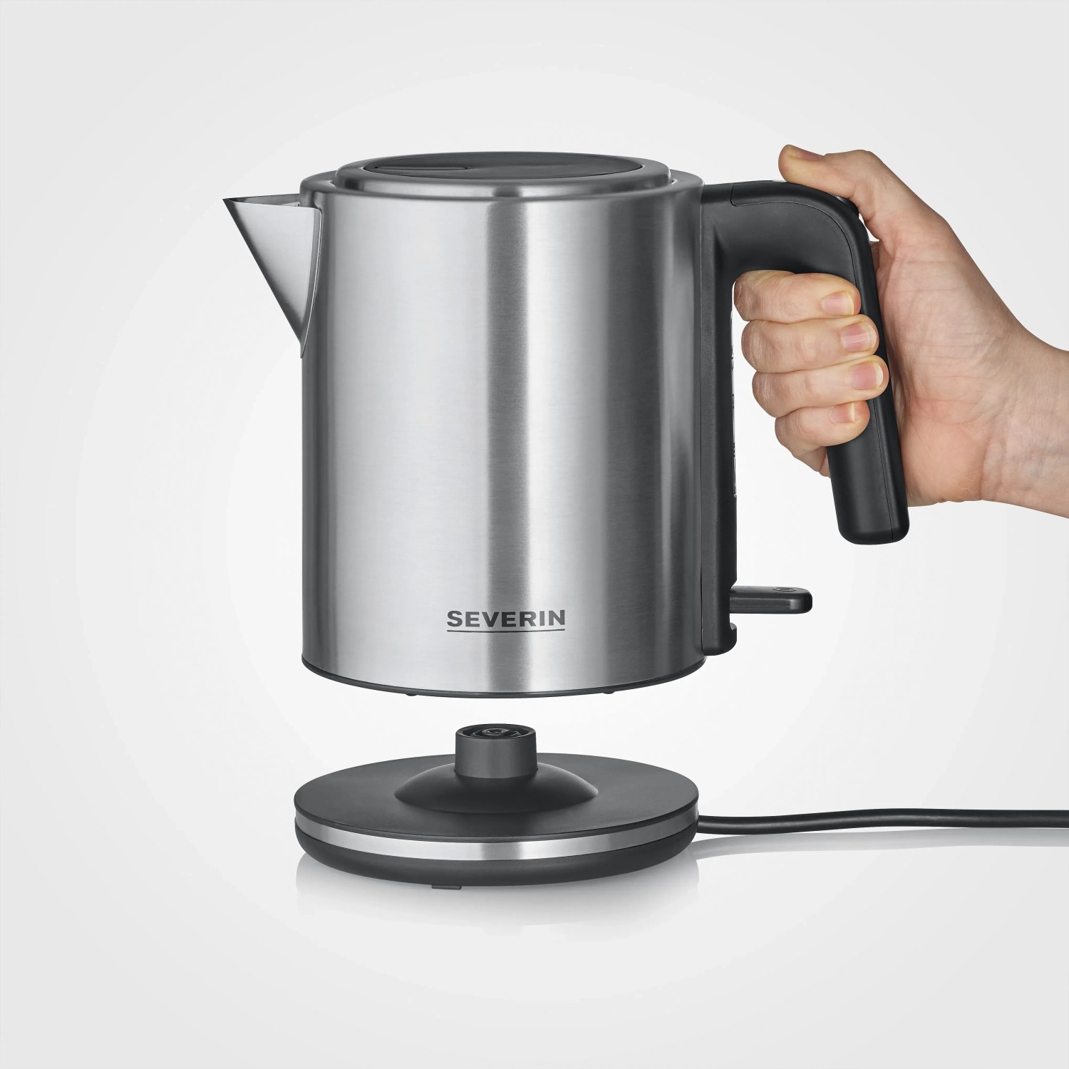 Severin Wasserkocher 1 Liter WK 3489 Edelstahl kaufen bei OBI