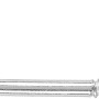 Schraubhaken Gerade Verzinkt Ø 2,0 x 20 mm 8 Stück