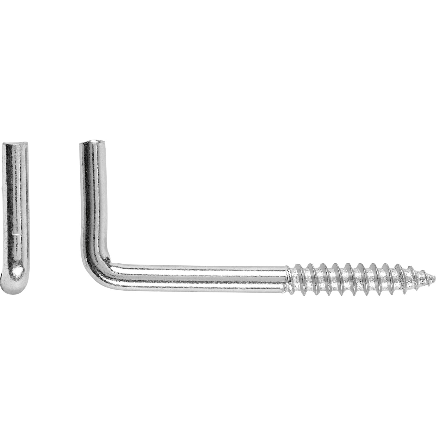 Schraubhaken Gerade Verzinkt Ø 2,0 x 20 mm 8 Stück