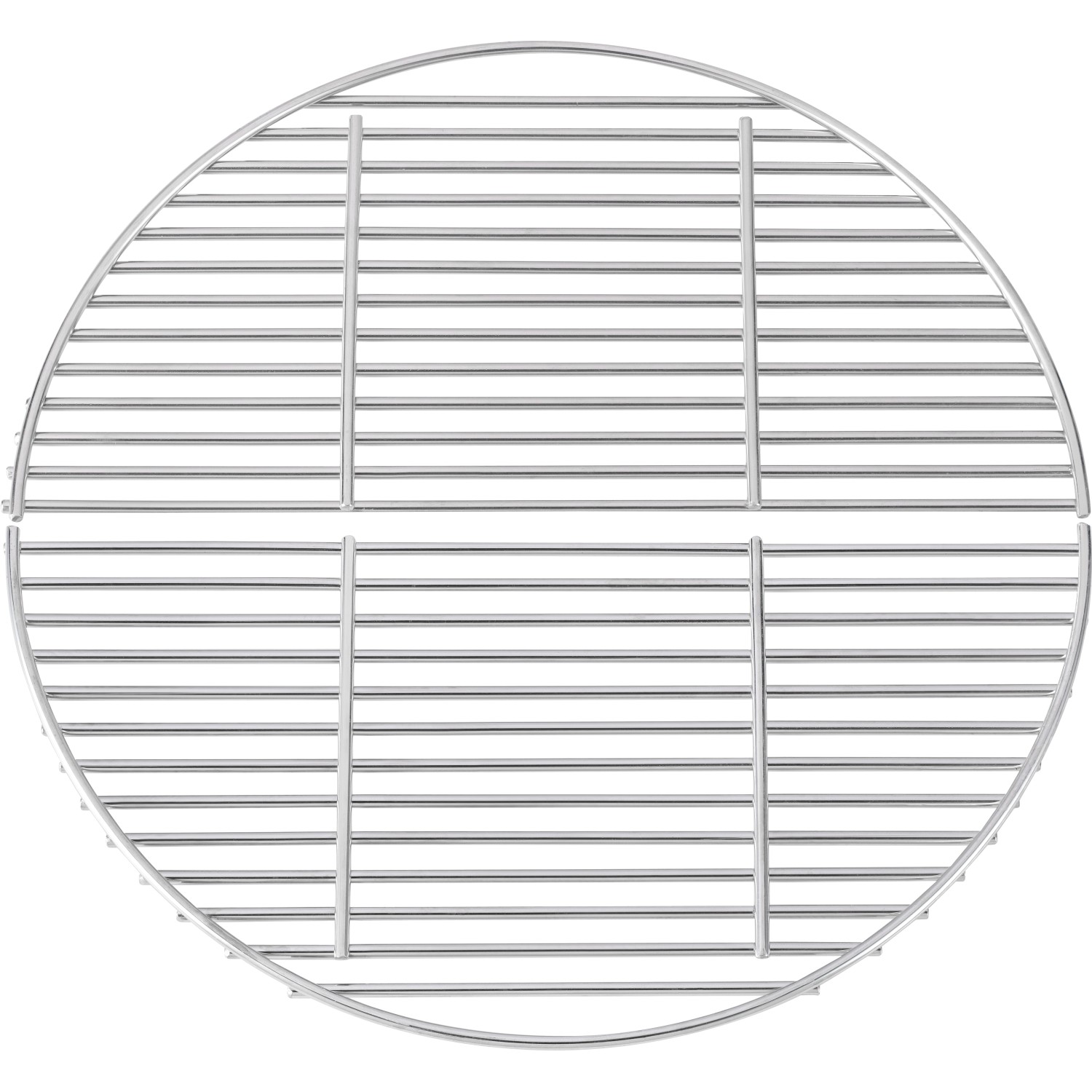 Runder Grillrost aus Edelstahl für Kamado Grill Marwin M, Ø 39cm. Grillzubehör.