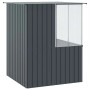 vidaXL Vogelkäfig Anthrazit 154 x 154 x 200 cm Verzinkter Stahl 3325168_4