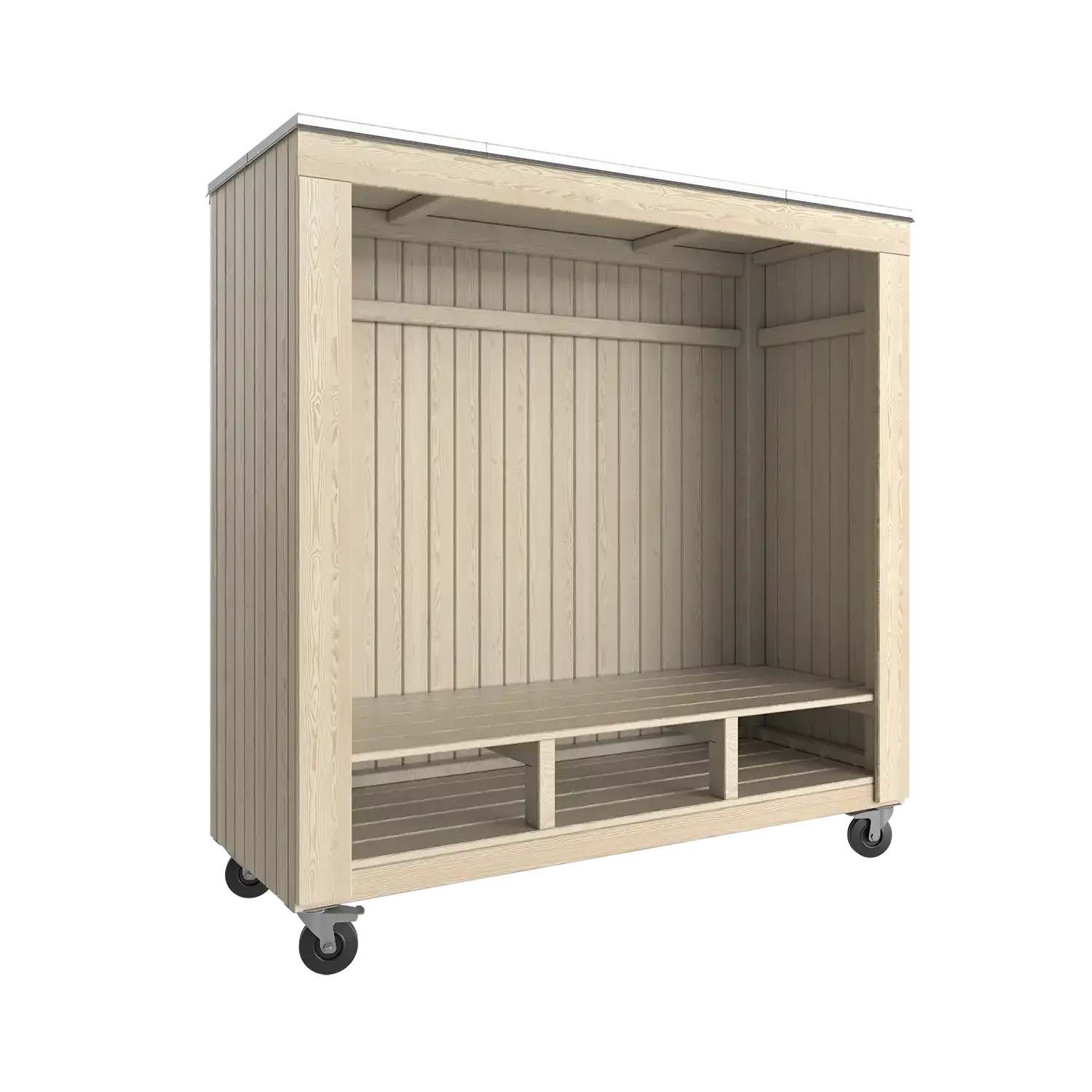 Plus A/S SIESTA Sommerly auf Rädern - 179x68x183 cm