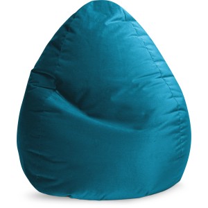 Petrolfarbener Sitting Point Sitzsack BeanBag Marla, 300 l. Bequemer Sessel für Jugend- und Wohnzimmer.