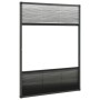vidaXL Insektenschutz-Plissee für Fenster Alu 80x120 cm mit Jalousie 148684_5