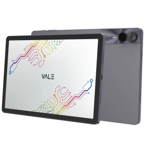 Vale Tablet V11E LTE, 27,9 cm Display, Grau Anthrazit Metallic. Tablet-Computer mit Dual-Kamera.