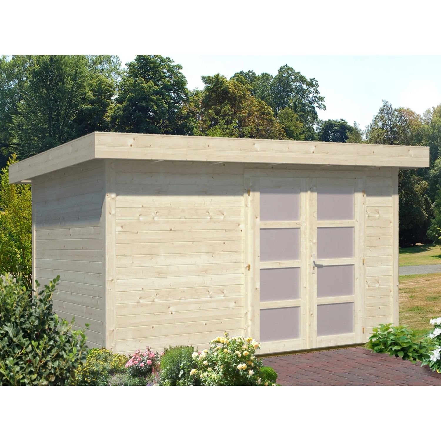 Palmako Holz-Gartenhaus Lara 350 cm x 250 cm