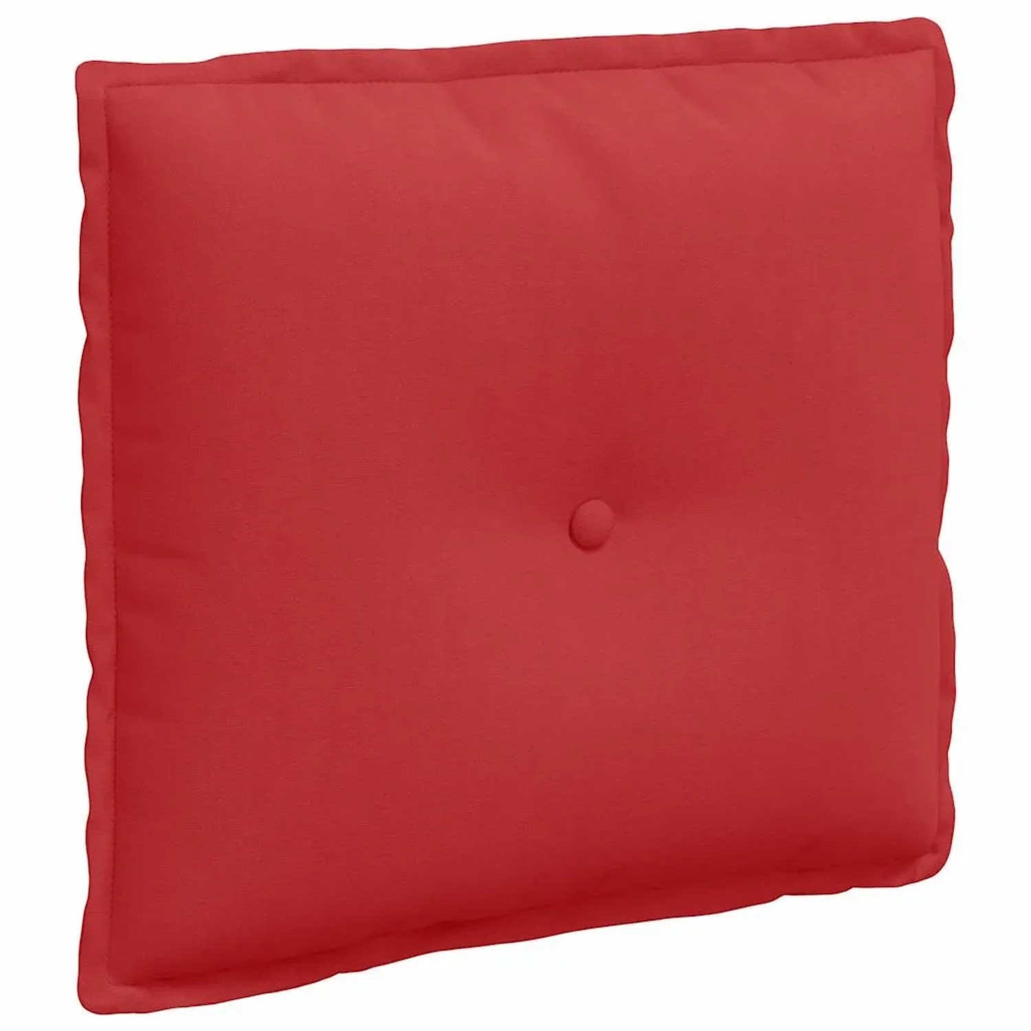 vidaXL Rückenkissen Rot 50 x 19 x 45 cm Stoff 42014627