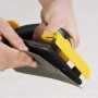 wolfcraft Handschleifer für Gipskarton, 115x280mm, mit eingelegtem Schleifgitter.