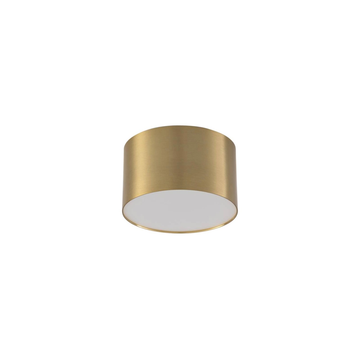 Lindby LED Deckenlampe Nivoria 10020114 Modern in Gold Messing aus Aluminiu günstig online kaufen