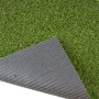 Primaflor Kunstrasen Rio, 37mm hoch, mit braunem Untergras und Drainagerücken.