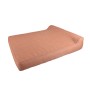 Aufblasbare Best Doppelliege Alcudia in Terracotta, 160x195x42 cm. Ideal für Garten und Terrasse.