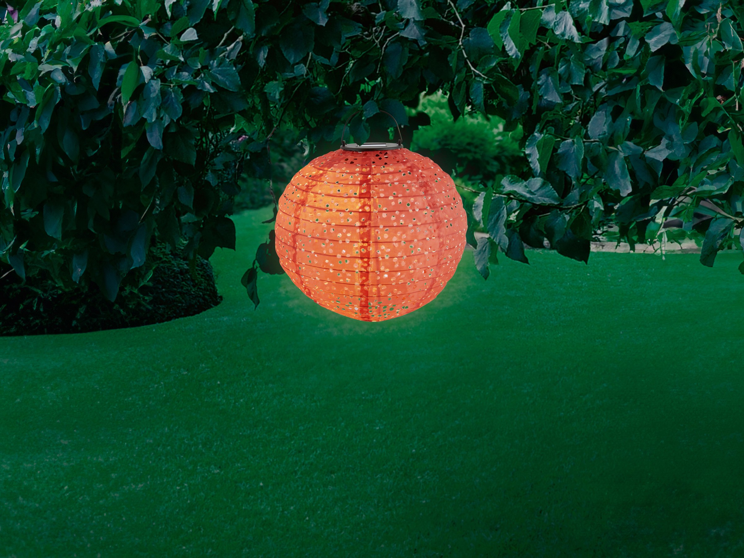 Best Season Solarstab 'Trieste' – Solarbetriebene LED-Dekoleuchte, Orange, 22 X 7 X 14 Cm