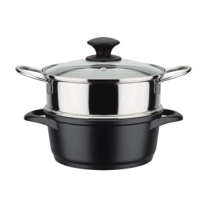 GSW Kochtopf Set Gourmet Granit 10 Teillig