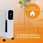 Weißer TroniTechnik Ölradiator TT OR 307 mit 7 Rippen, 1500 Watt und WiFi Funktion.