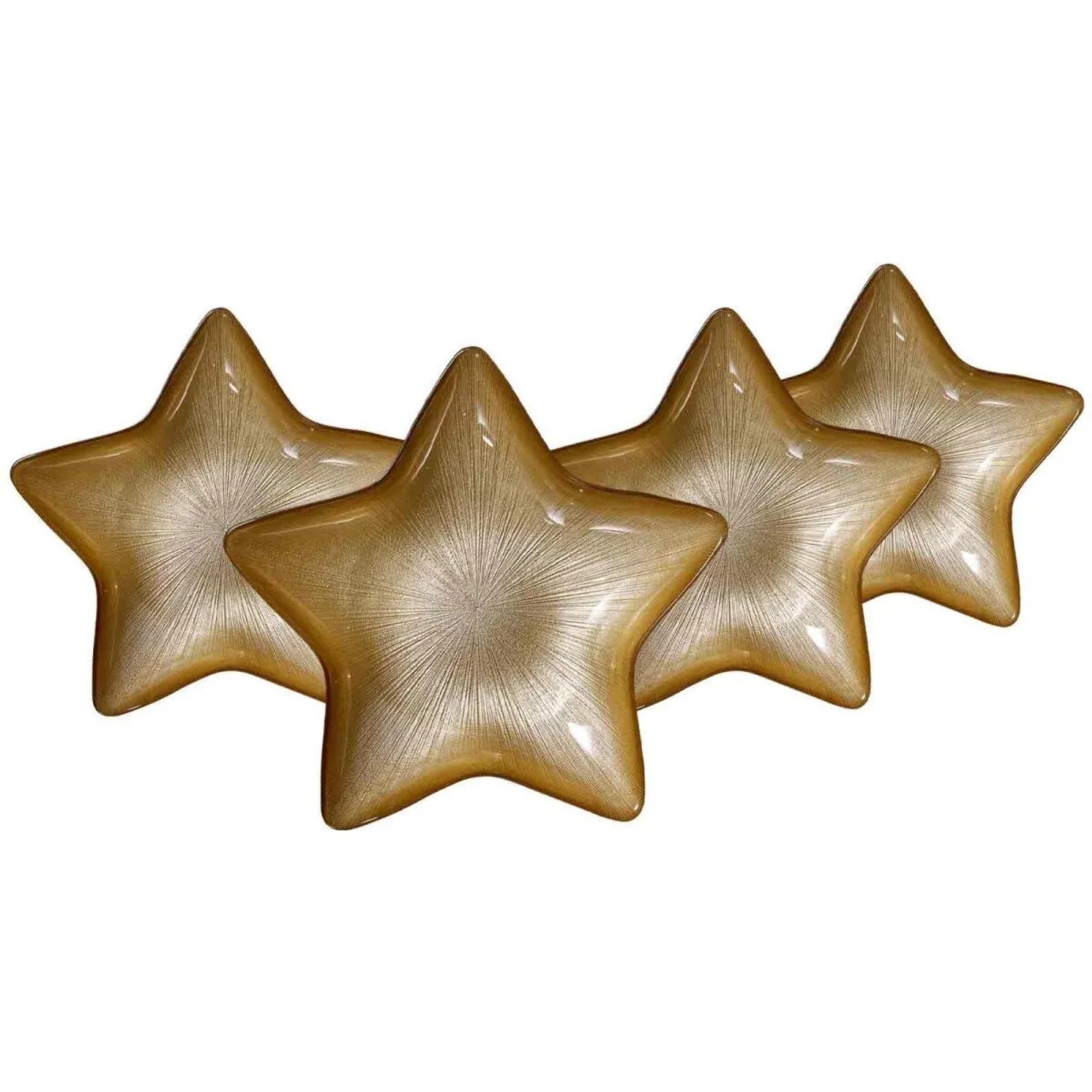 Ritzenhoff & Breker Starlight Teller 29 cm 4er Set Gold