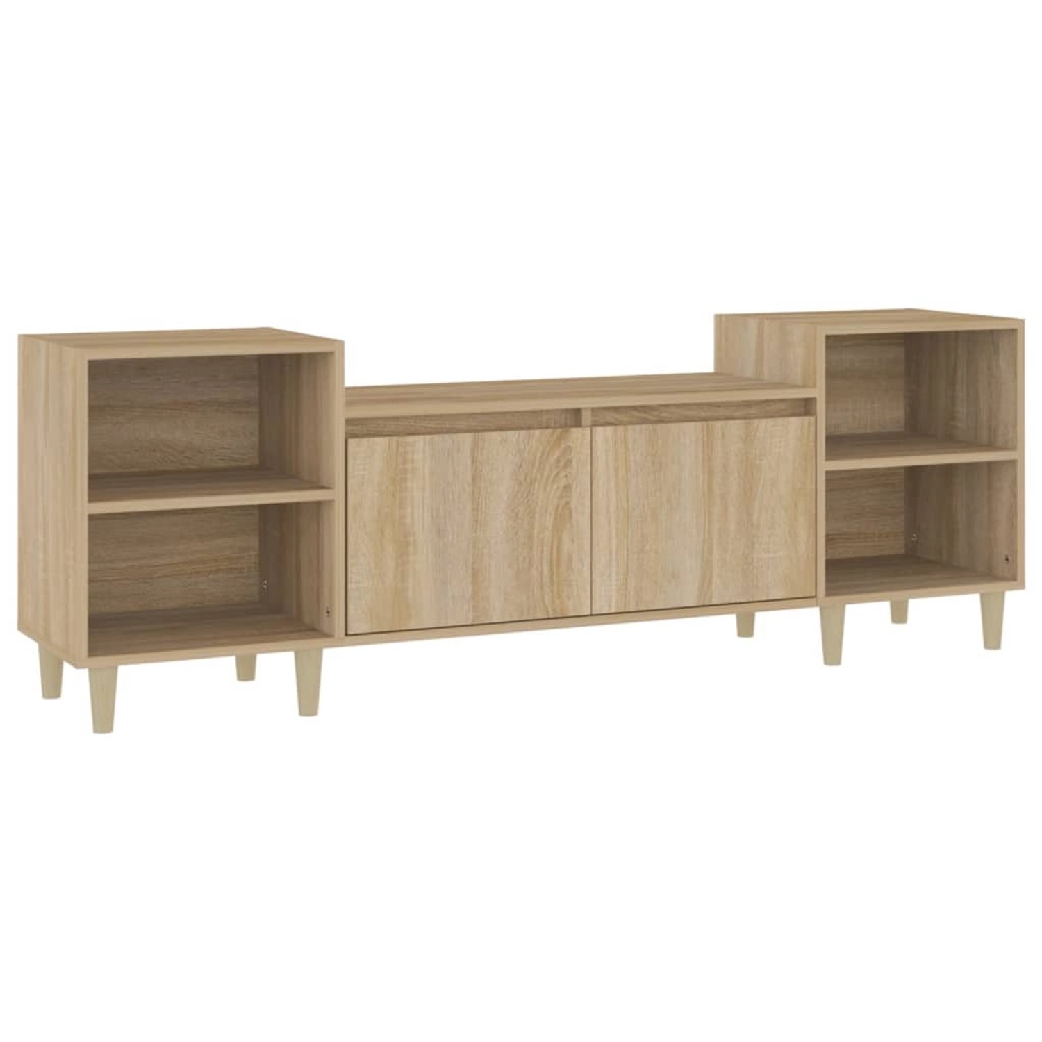 VidaXL TV-Schrank Sonoma-Eiche 160x35x55 cm Holzwerkstoff  Modell 2 günstig online kaufen