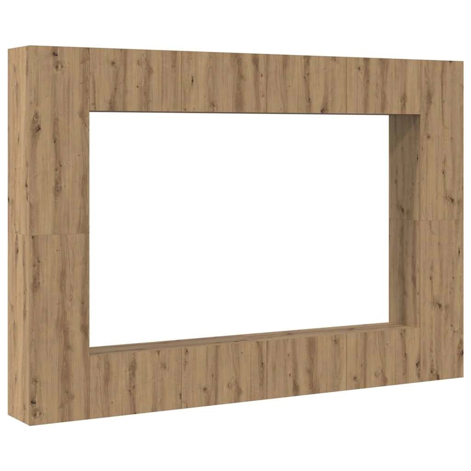 vidaXL TV-Schrank-Set 8-Tlg Artisan-Eiche Mittel 100 x 30 x 30 cm 3393344 günstig online kaufen