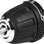 Detailaufnahme: Bohrfutter-Aufsatz für Bosch Professional Akku-Bohrschrauber GSR 12V-15 FC.