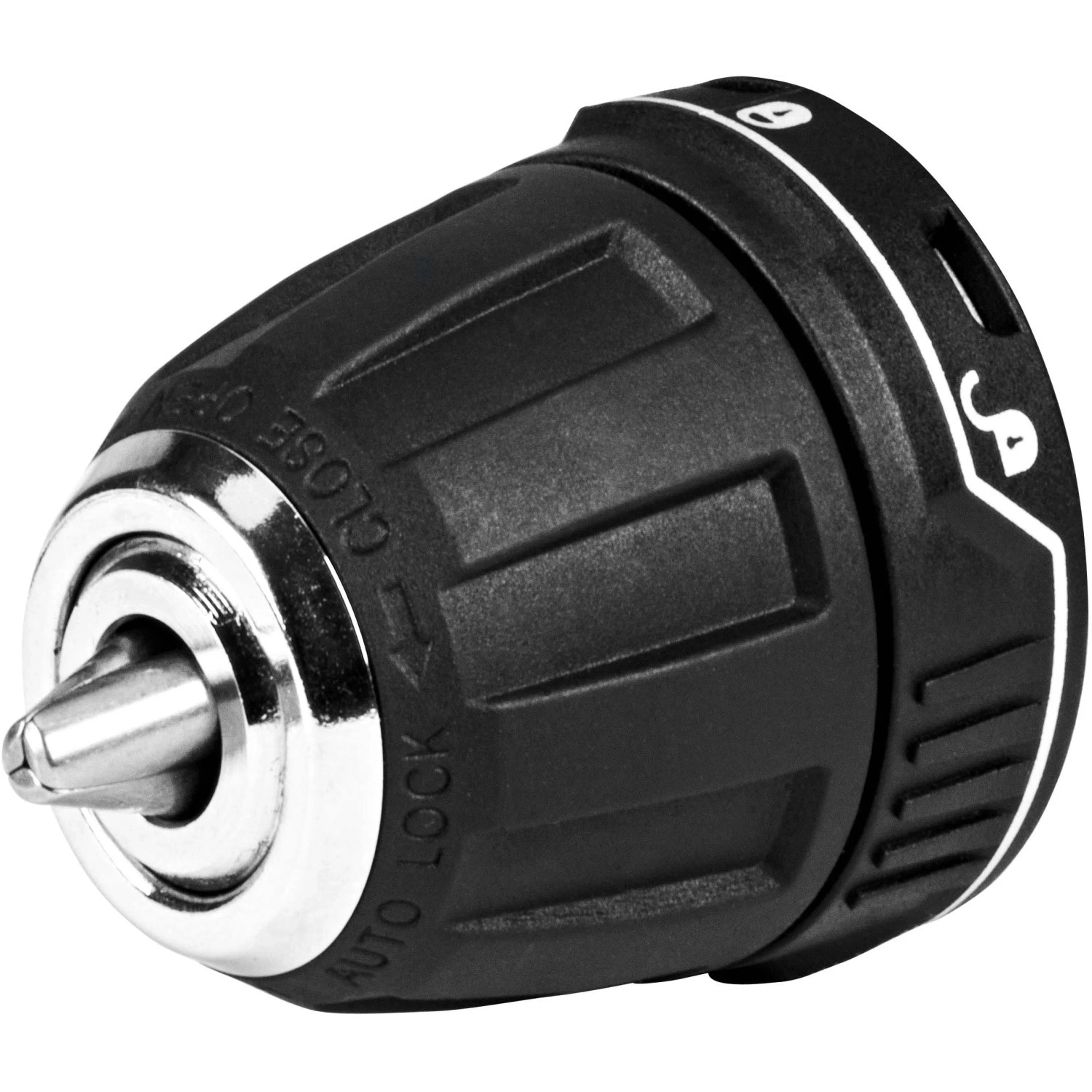 Detailaufnahme: Bohrfutter-Aufsatz für Bosch Professional Akku-Bohrschrauber GSR 12V-15 FC.