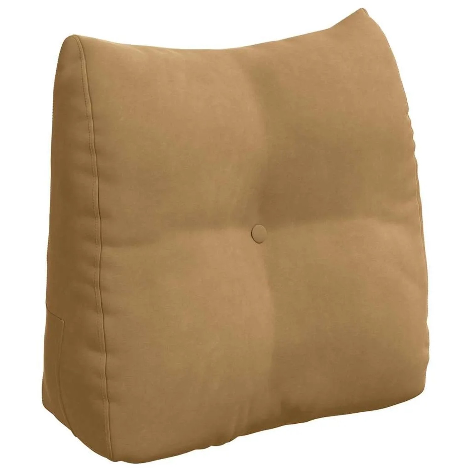 vidaXL Rückenkissen Braun 45 x 24 x 50 cm Samt 42014379