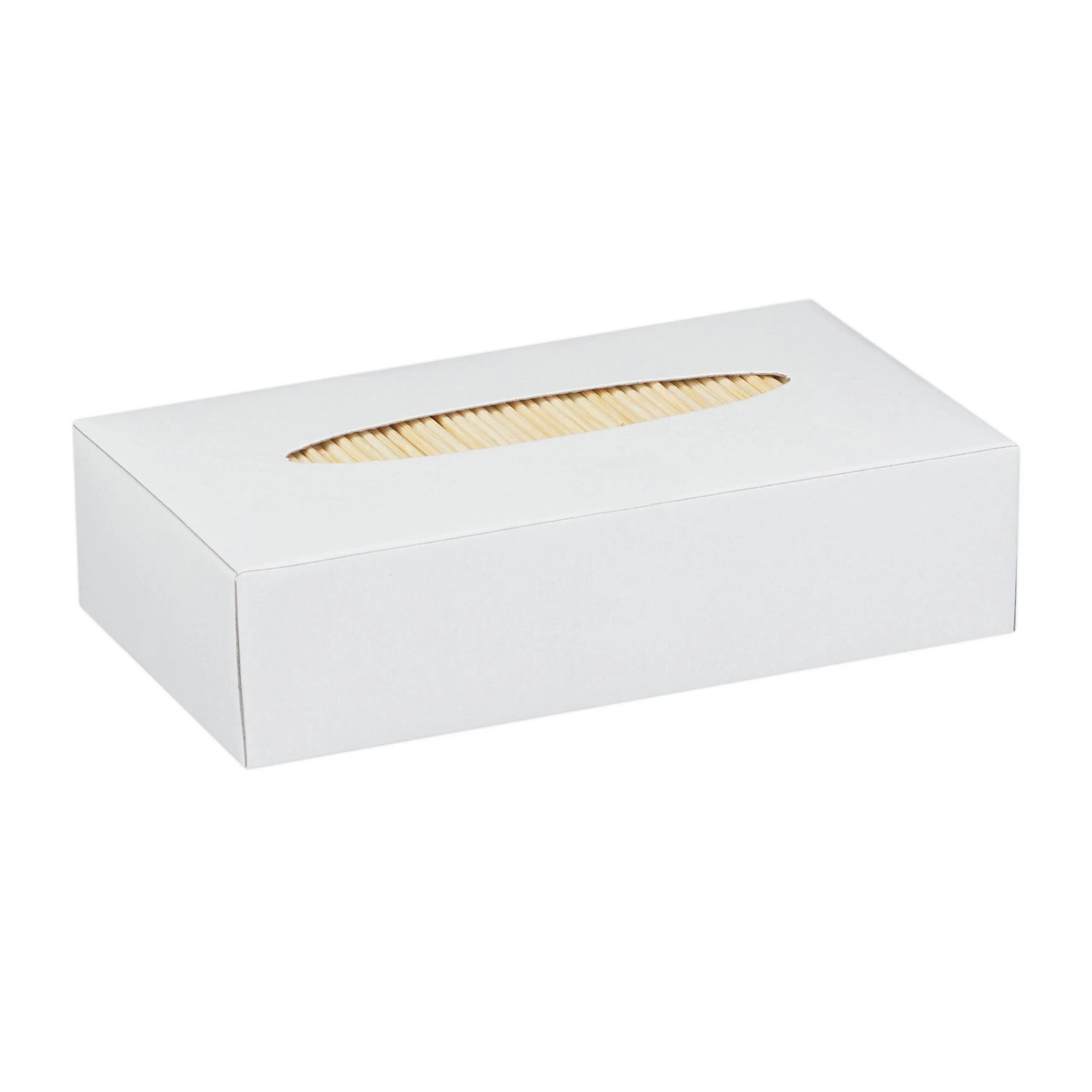 Relaxdays Zahnstocher Holz Natur Unbehandelt 5000 Stück 6,5 cm