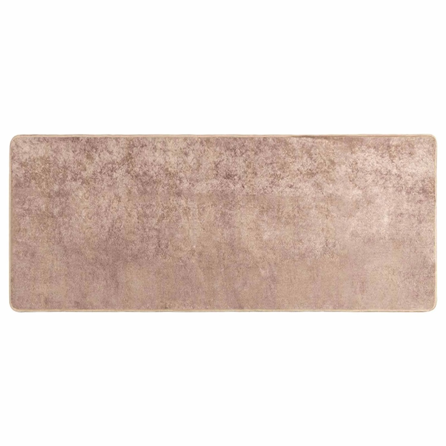 vidaXL Teppichläufer MARSA Sand 50 x 100 cm Polyester und PVC 42023102