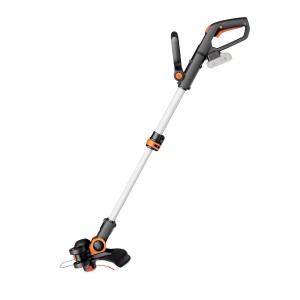 Worx Akku-Rasentrimmer WG163E.9, 20V PowerShare Solo. Kabelloser Trimmer für Rasenkanten und Wildwuchs.