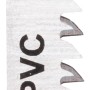 Bosch Stichsägeblatt Pro T 102 H Clean for PVC, 3er-Pack, geeignet für saubere Schnitte in PVC.