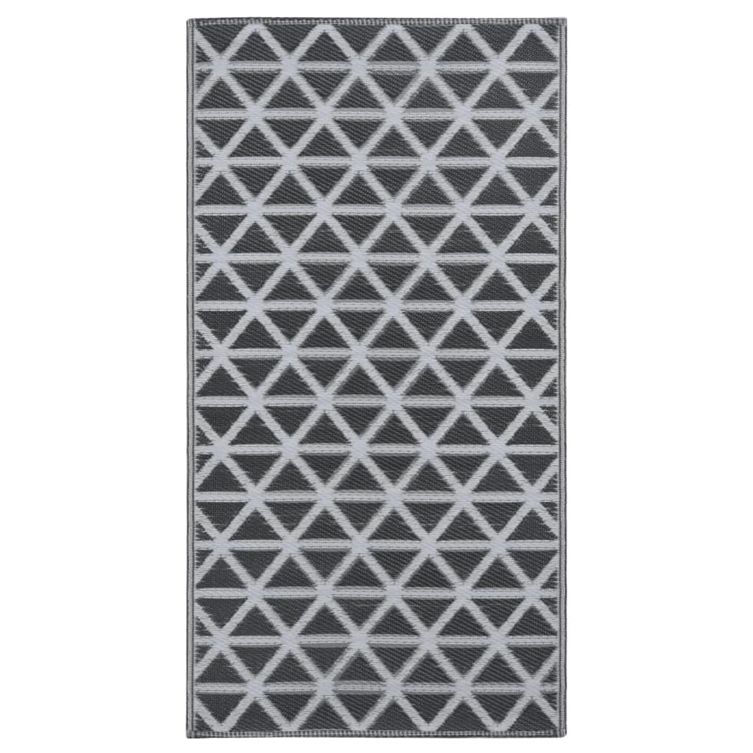 vidaXL Outdoorteppich Schwarz 190x290 Cm Pp 643939 günstig online kaufen