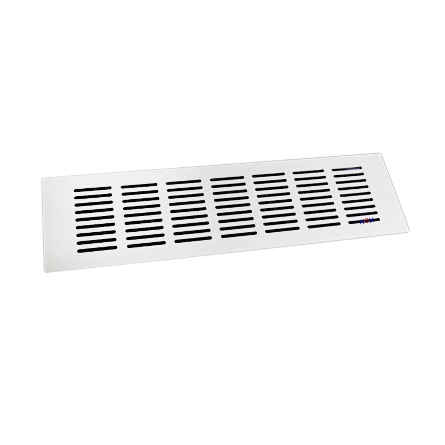 Häusler Lüftungsgitter LG-3008 W Stegblech Weiß PVD 300 x 80mm Abluftgitter günstig online kaufen